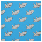 Tissu bleu requin (Échantillon)