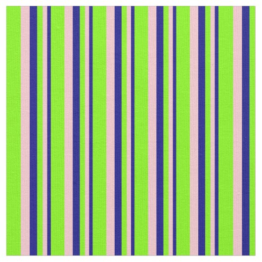 Tissu Bleu, rose et vert (Fermer)