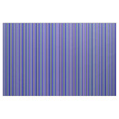 Tissu Bleu, rose, noir et vert de mer (Yard)