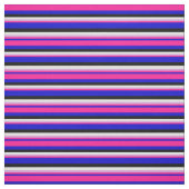 Tissu Bleu, rose profonde, prune, cyan clair et noir (Échantillon)