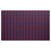 Tissu Bleu/Rouge Abstrait (Yard)