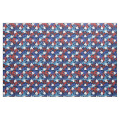 Tissu Bleu rouge Camo Motif Graduation (Fat Quarter)