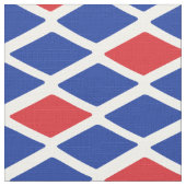 Tissu Bleu Rouge Diamant Snakeskin (Détail)