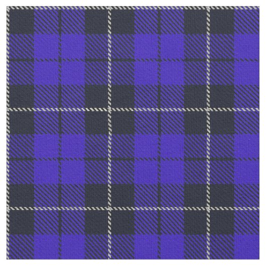 Tissu Bleu royal bleu cobalt palid blanc/bande noire (Fermer)