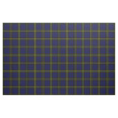Tissu Bleu royal foncé, vert, jaune, plaid de rayure (Fat Quarter)