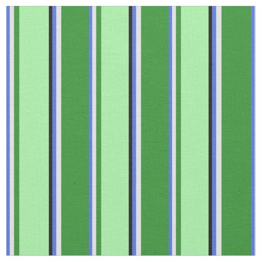 Tissu Bleu Royal, Lavande, Vert Forêt, Vert Vert & Noir (Fermer)