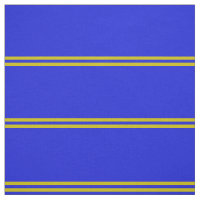 Bleu royal, or rayé design