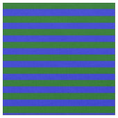 Tissu bleu royal, pied vert d'île, rayures (Fermer)