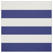 Tissu Bleu Sailor Stripe (moyenne échelle) (Échantillon)