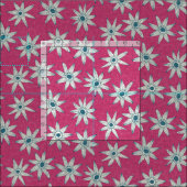 Tissu bleu sémite (Carreau)