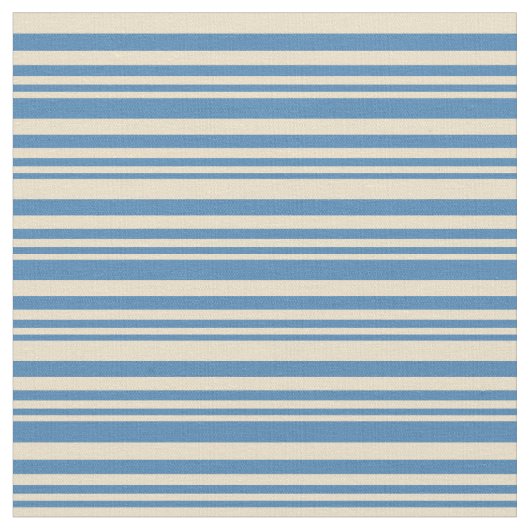 Tissu Bleu & Tan (Fermer)