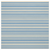 Tissu Bleu & Tan (Échantillon)