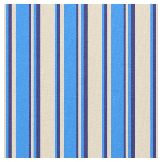 Tissu Bleu, Tan et Bleu de minuit (Fermer)