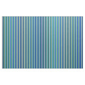 Tissu Bleu, Tan, Lime, Noir et Bleu foncé (Yard)