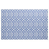 Tissu Bleu Trellis Grande échelle (Yard)