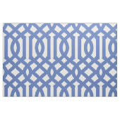 Tissu Bleu Trellis Grande échelle (Fat Quarter)