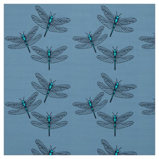 Tissu Bleu turquoise (Échantillon)