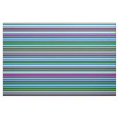 Tissu Bleu, Turquoise, Violet et Vert foncé (Fat Quarter)