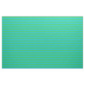 Tissu Bleu vert citron et ciel profond (Yard)