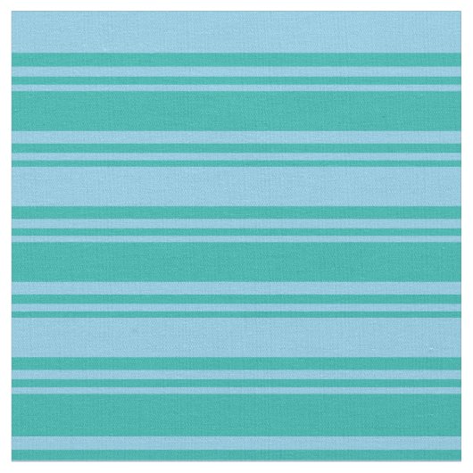 Tissu Bleu vert de mer clair et bleu ciel (Fermer)