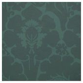 Tissu Bleu-vert foncé Renaissance Floral (Échantillon)