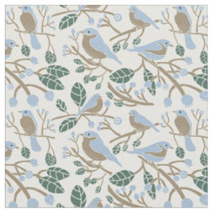 Tissu Bleuet et bleuets à motifs