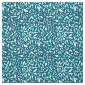 Tissu Bleus d'aquarelle sur arrière - plan turquoise (Échantillon)