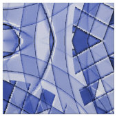 Tissu Bleus géométriques..... (Échantillon)