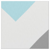 Tissu Bleus layette et gris Chevron avec le monogramme (fermé)