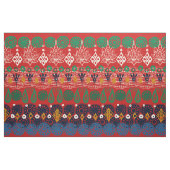 Tissu bloc de lotus Noël (Fat Quarter)