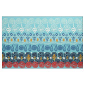 Tissu bloc lotus bleu (Fat Quarter)