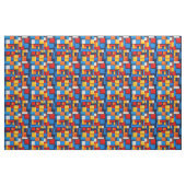 Tissu Blocs abstraits colorés (Fat Quarter)
