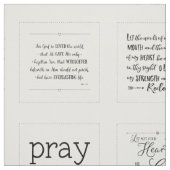 Tissu Blocs de découpage de la script Quilting (Échantillon)