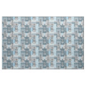 Tissu Blocs de violon coloré (Fat Quarter)