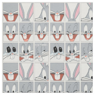 Tissu Blocs d'expression BUGS BUNNY™