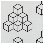 Tissu Blocs géométriques - Noir (Fermer)