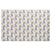 Tissu blonde dabbing mermaid (Fat Quarter)
