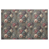 Tissu Bloom Intimidant - Carreau de déclaration gothique (Fat Quarter)