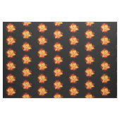 Tissu Blooming Fire Rose (Fat Quarter)