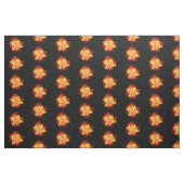 Tissu Blooming Fire Rose (Fat Quarter)