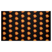 Tissu Blooming Fire Rose (Fat Quarter)