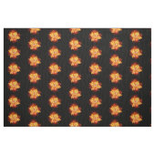 Tissu Blooming Fire Rose (Fat Quarter)