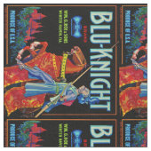 Tissu Blu Knight Fruit Étiquette (Fermer)