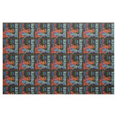 Tissu Blu Knight Fruit Étiquette (Fat Quarter)