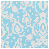 Tissu Blue Aqua Casbah Damask (Fermer)