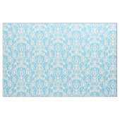 Tissu Blue Aqua Casbah Damask (Fat Quarter)
