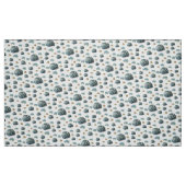 Tissu Blue Beach Shells (Fat Quarter)