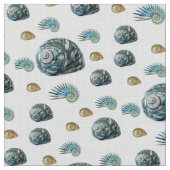 Tissu Blue Beach Shells (Fermer)