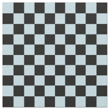 Blue & Black Checkerboard