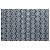 Tissu Blue Celtic Knot Mandala Motif Fabric (Fat Quarter)